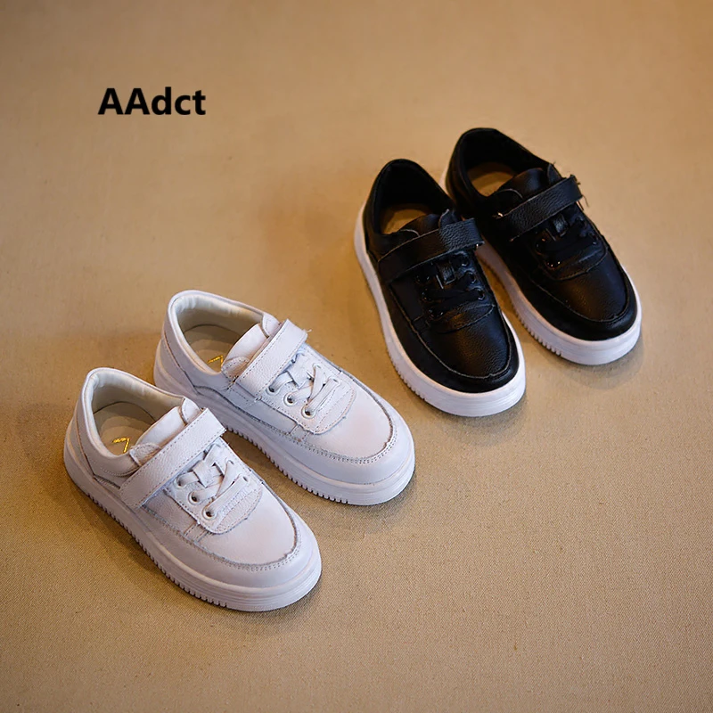 

AAdct 2018 casual boys shoes sneakers running sports Genuine leather girls shoes Brand