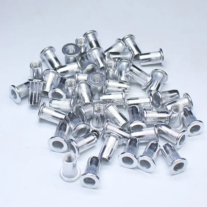 300PCS M3 M4 M5 M6 M8 M10 Aluminum Flat Head Rivet Nuts Set Nuts Insert Reveting Multi Size Rivet Nuts Collocation цена 300PCS M3 M4 M5 M6 M8 M10 Aluminum Flat Head Rivet Nuts Set Nuts Insert Reveting Multi Size Rivet Nuts Collocation цены онлайн