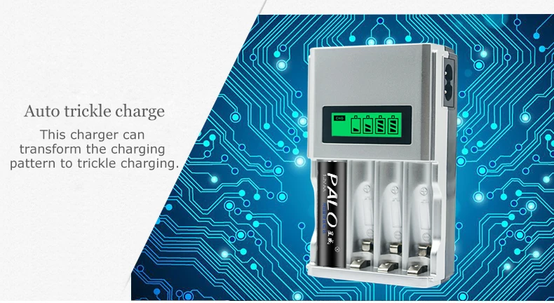 PALO 4 шт. AA батареи перезаряжаемые батареи 1,2 V AA 3000mAh Ni-MH Предварительно заряженный аккумулятор 2A батареи для камеры игрушки