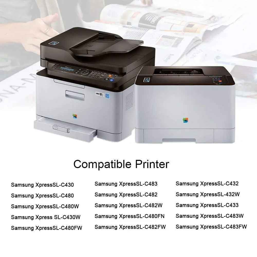 SHIZHI cartucho de tóner Compatible con Samsung CLT K404S CLT 404S, Xpress  C430W, C480FW, C430W, C480W, C480FN, C430|Cartuchos de tóner| - AliExpress