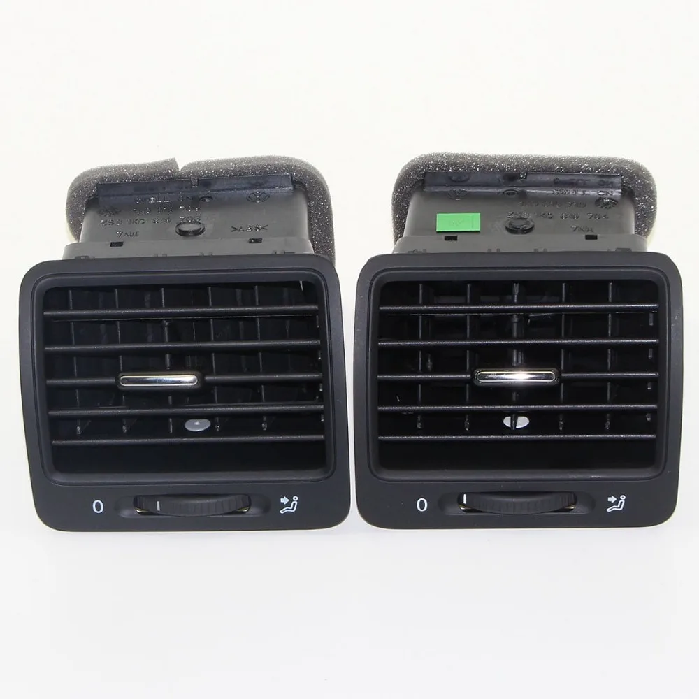 OEM Front Dashboard Left & Right Air Outlet Vent For VW Golf GTI 5