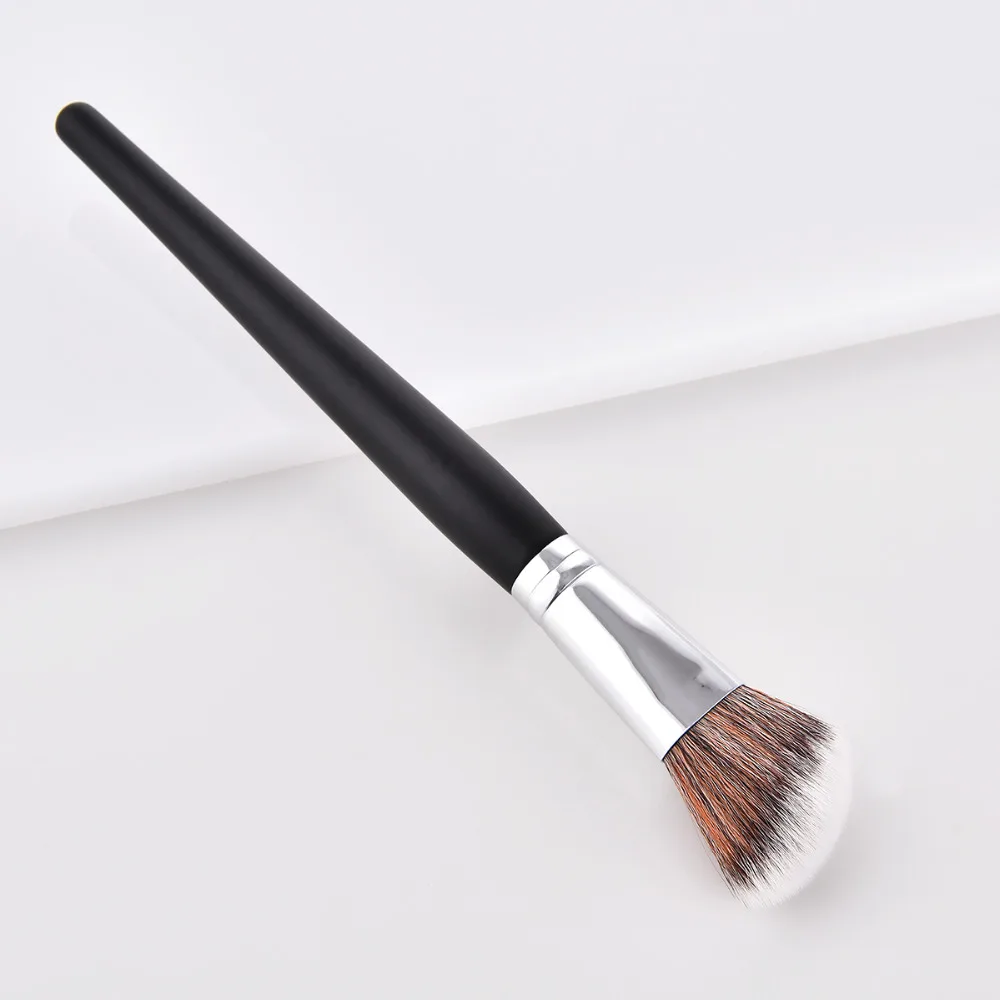 2PCS Large Beauty Powder Brush Makeup Brushes Blush Foundation Round Make Up Cosmetics Aluminum Soft Face Make-up | Красота и