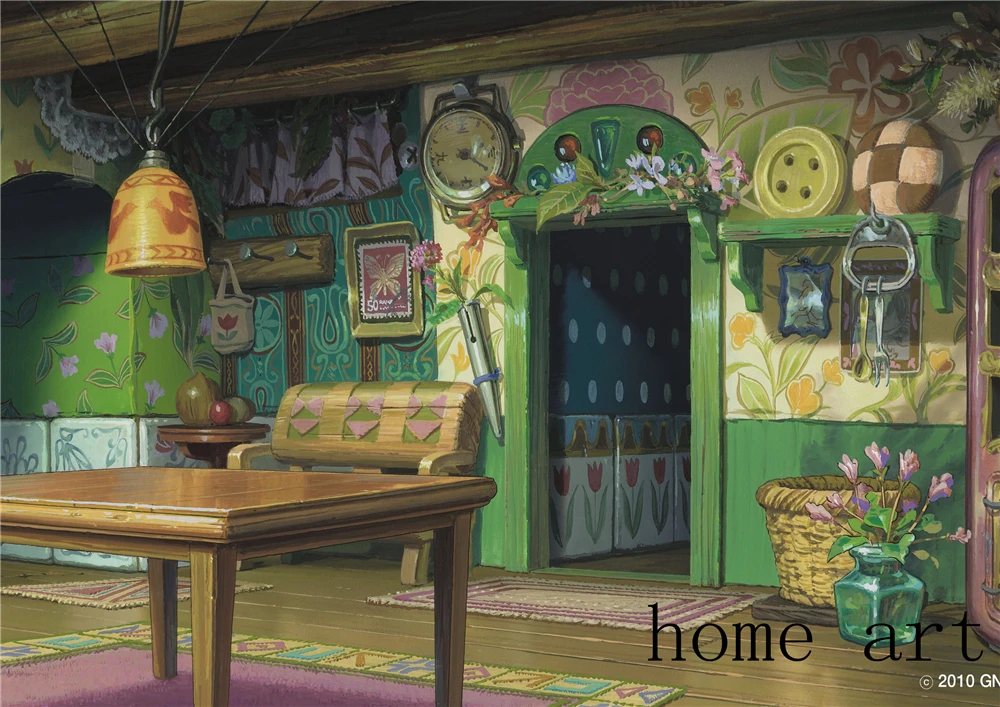 Постер The Secret World of Arrietty четкое изображение настенные наклейки украшение для дома