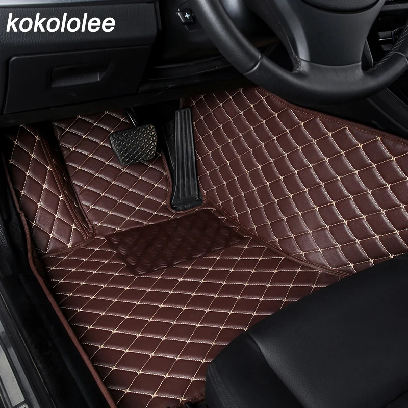 Kokololee Leather Car Floor Mats For Toyota Rav4 2009 2014 2015