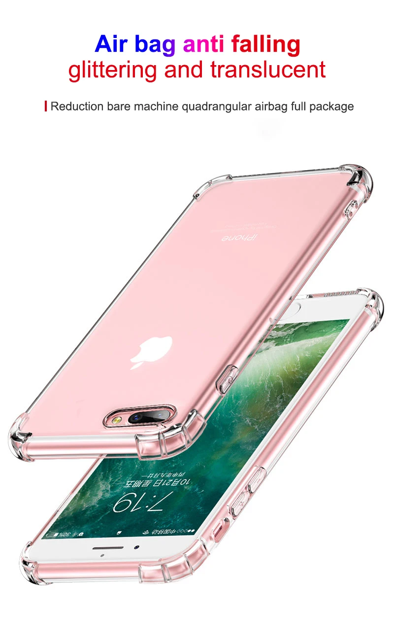 Transparent iPhone case