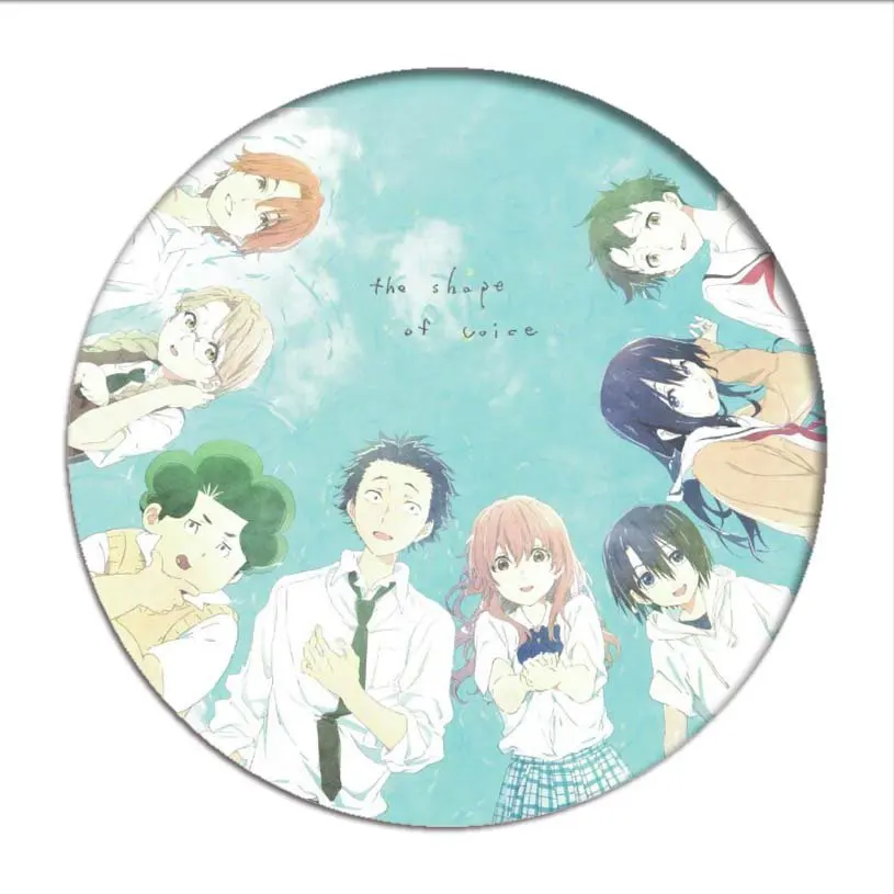 1 шт. значок косплея Koe No Katachi ishida shouya брошь на булавке Shouko Nishimiya коллекция значков
