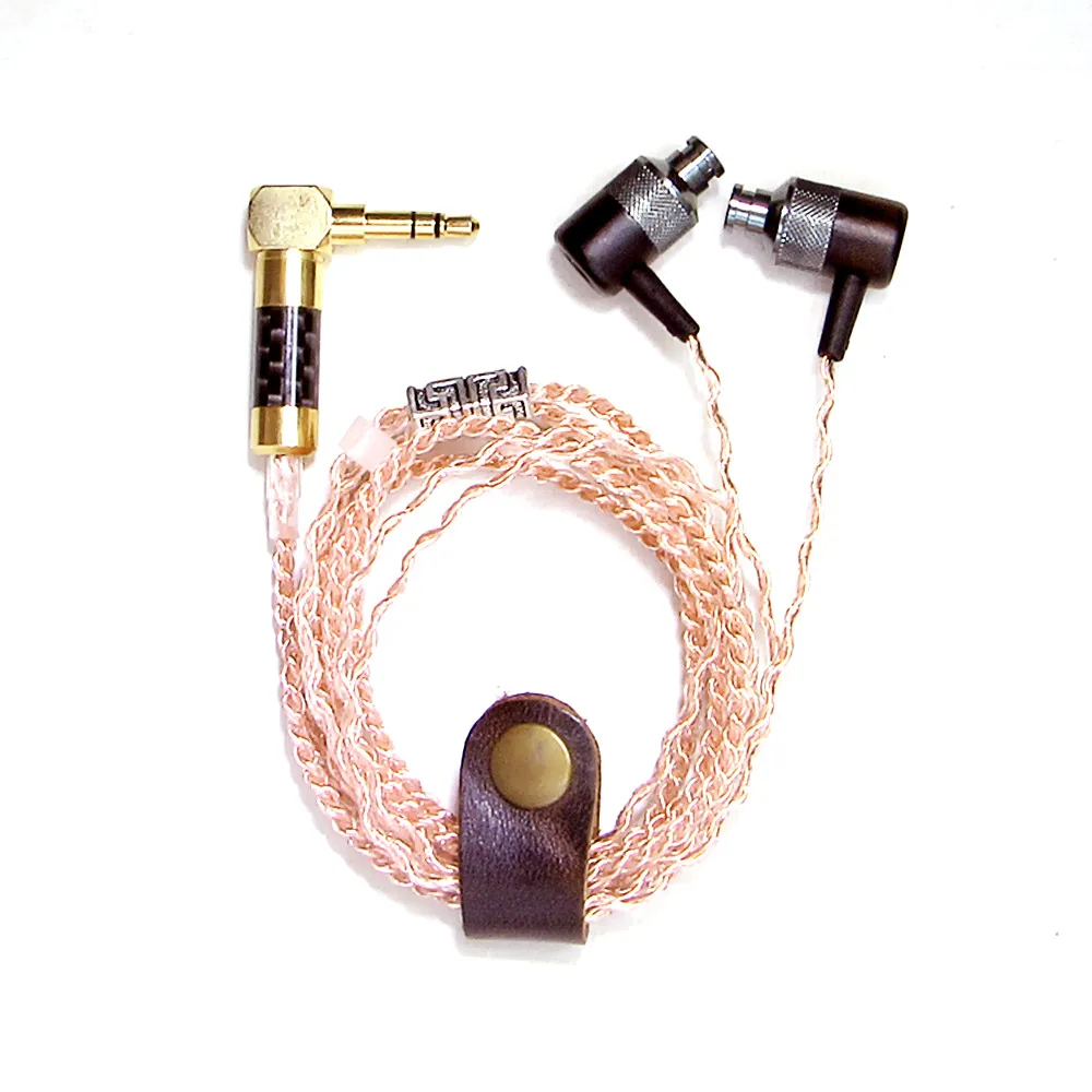 

New Arrival FENGRU R2 1.25M In Ear 3.5MM DIY Custom Made Dynamic Drive Unit earphone HiFi earpiece Professional Tuning earphone