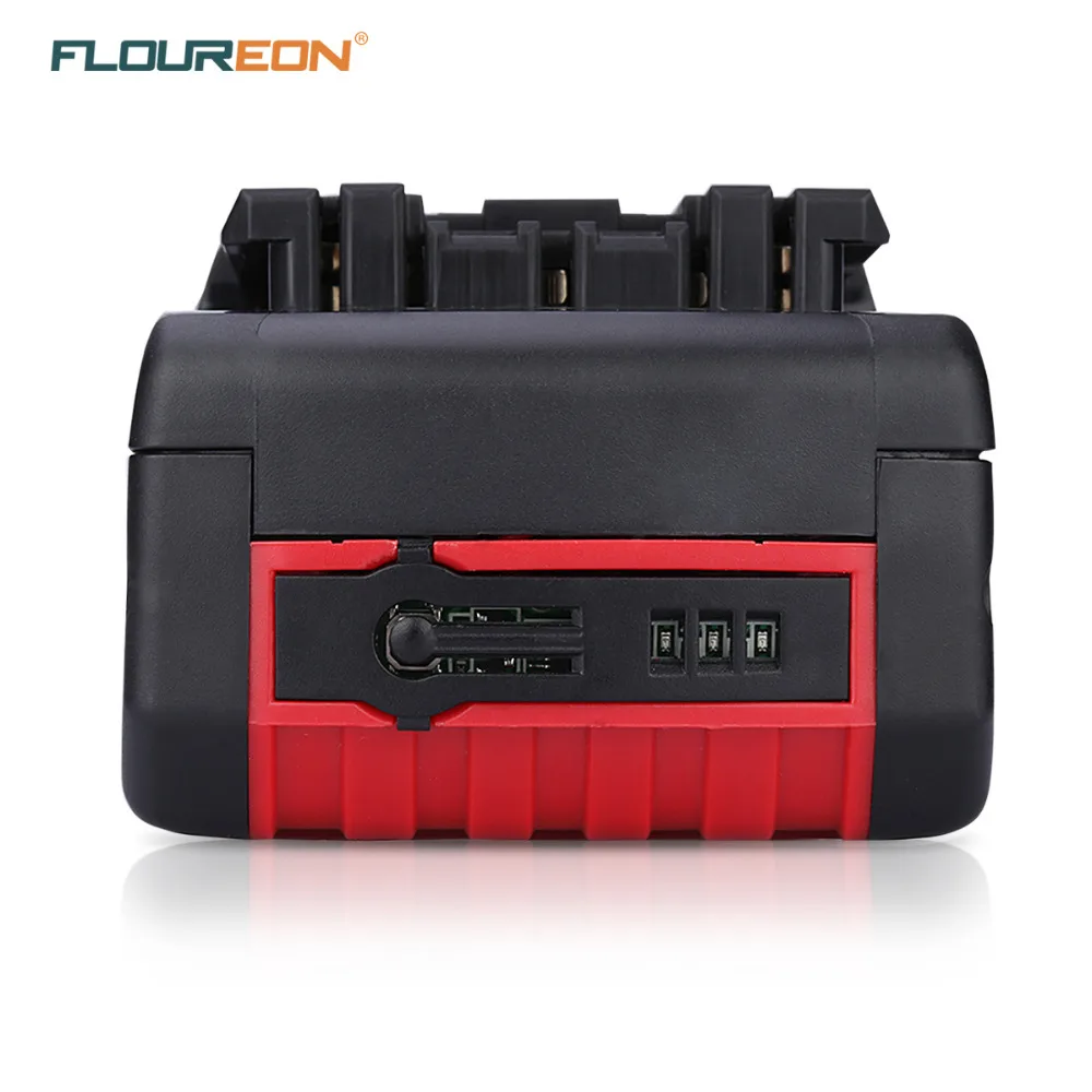 For Bosch 18V 4000mAh FLOUREON Power Tools Battery Pack Cordless for Bosch Drill BAT609 BAT618 3601H61S10 JSH180 Li-ion For Bosch 18V 4000mAh FLOUREON Power Tools Battery Pack Cordless for Bosch Drill BAT609 BAT618 3601H61S10 JSH180 Li-ion