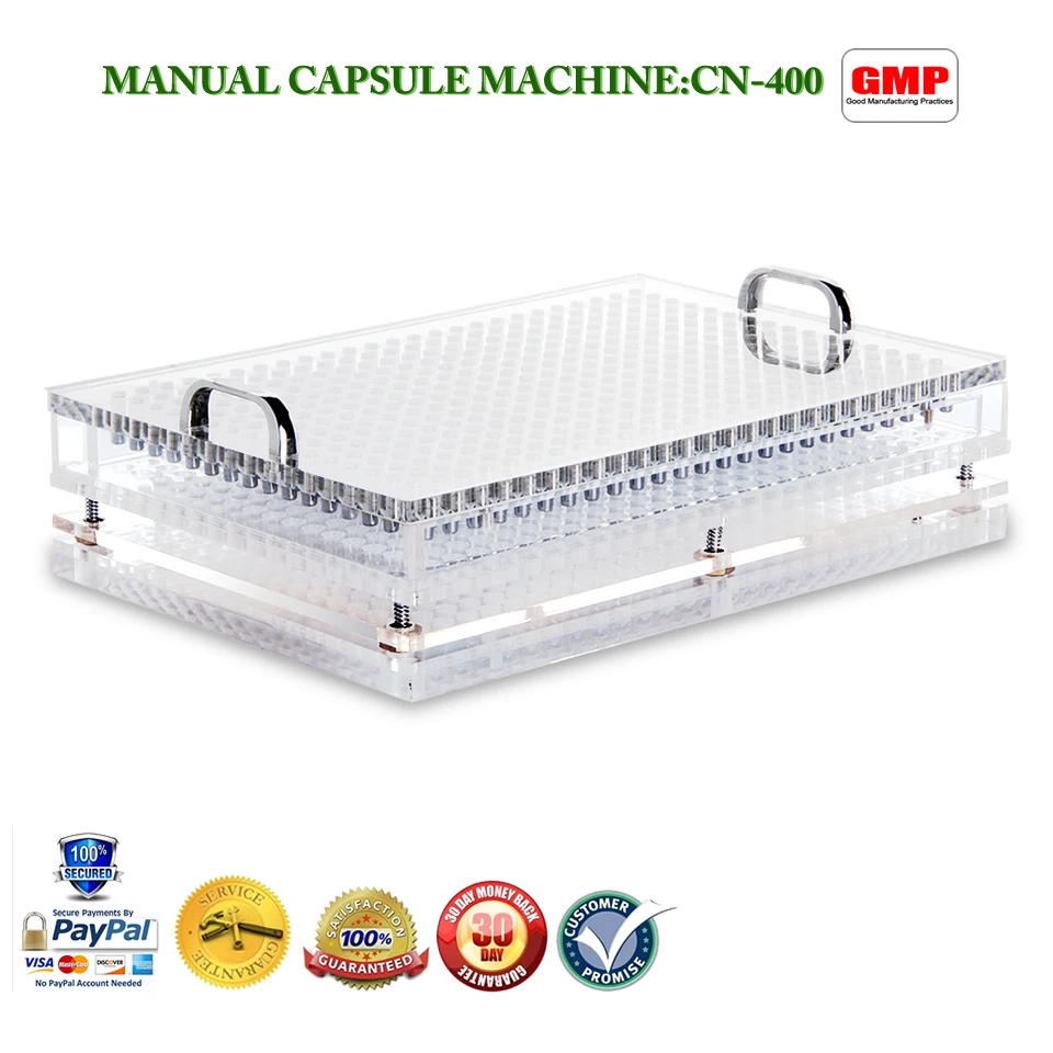

Easy clean CN-400CL size 00 capsule filler /capsule filling machine with perfect precision, suitable for separated capsule