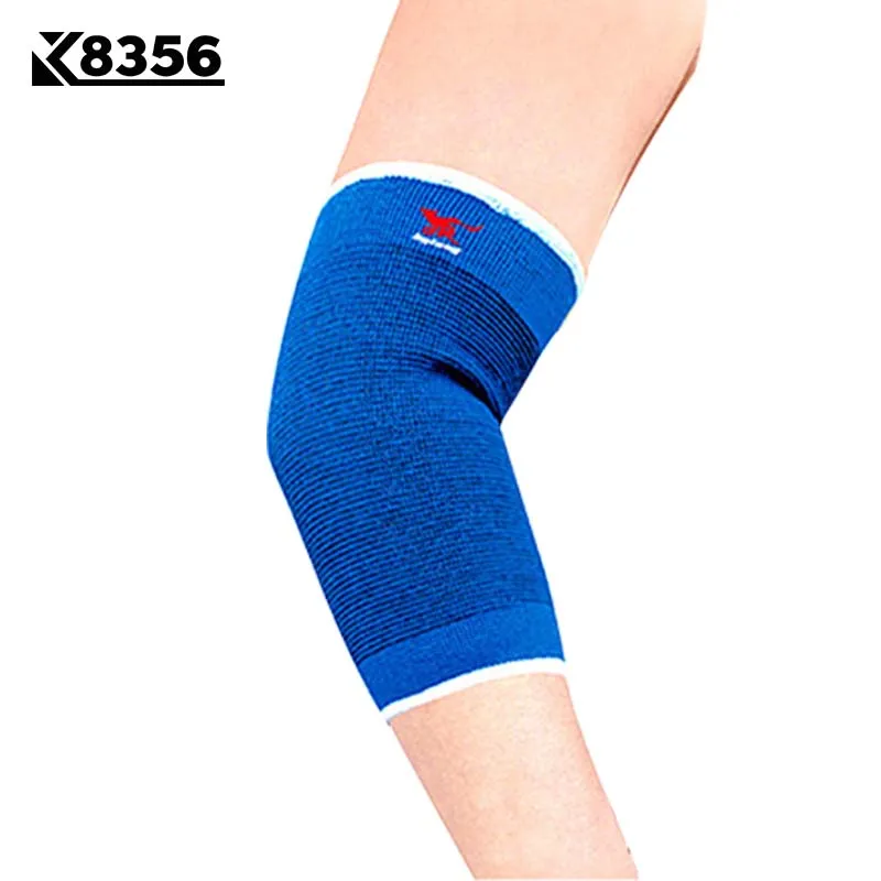 K8356 النايلون تنفس الكوع دعم كرة الطائرة الكوع وسادات اللياقة الرياضية ناحية السلامة حامي الكوع الكوع الرياضية