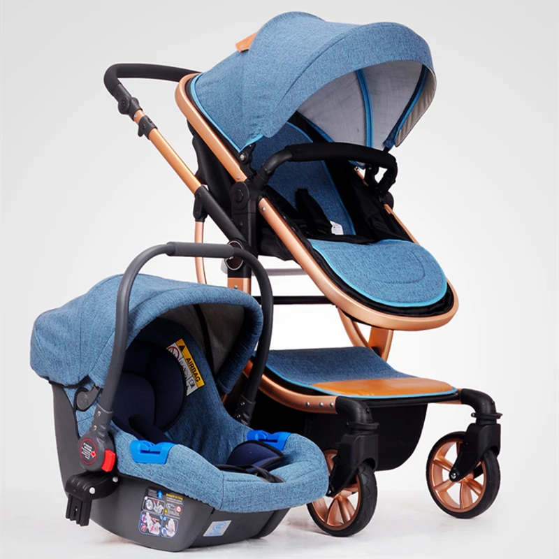 CH BABY High Landscape Stroller Carrier Basket Safety Seat Can Sit Reclining Two-way Baby Cart Triple CH BABY High Landscape Stroller Carrier Basket Safety Seat Can Sit Reclining Two-way Baby Cart Triple