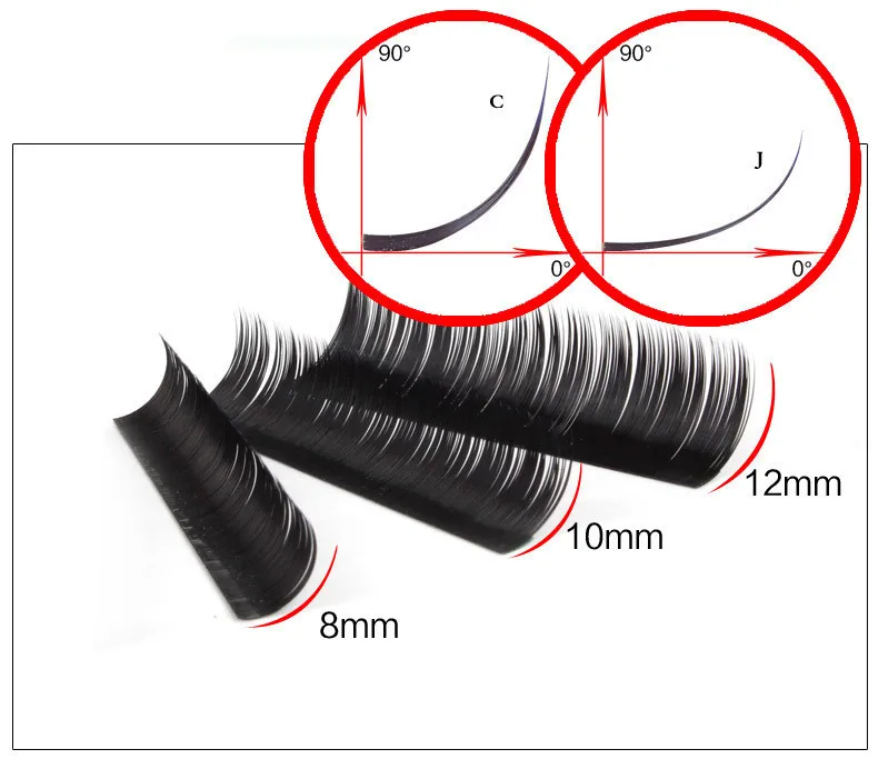 0.15mmC/J накладные ресницы натуральные мягкие черные посадки индивидуальное наращивание ресниц инструменты для макияжа Профессиональные ресницы