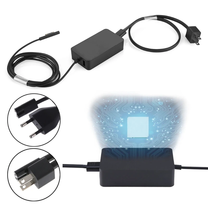 12V 3.6A AC адаптер питания зарядное устройство US/EU вилка для Microsoft Surface Pro 1 2 RT|Зарядки