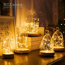 Miz 1 шт. светодиодный светильник, Рождественское украшение, день рождения, свадебные украшения, аксессуары, Рождественская лампа с usb-кабелем