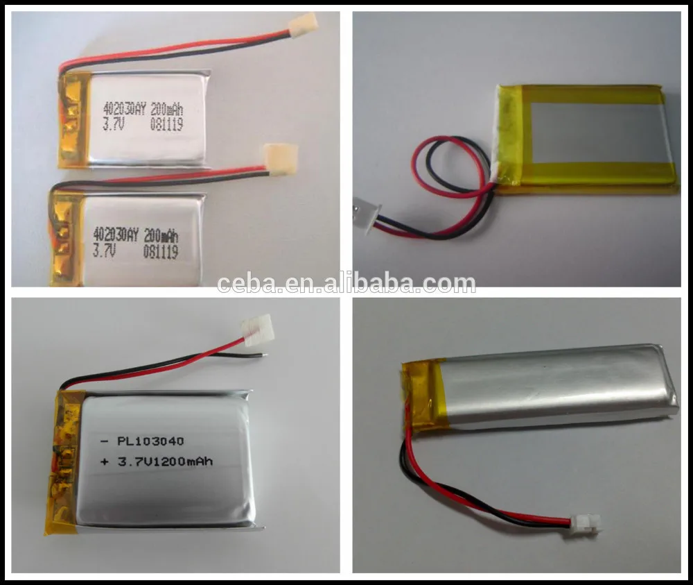 Ceba 3.7 В 150 мАч LiPo батареи/перезаряжаемый аккумулятор