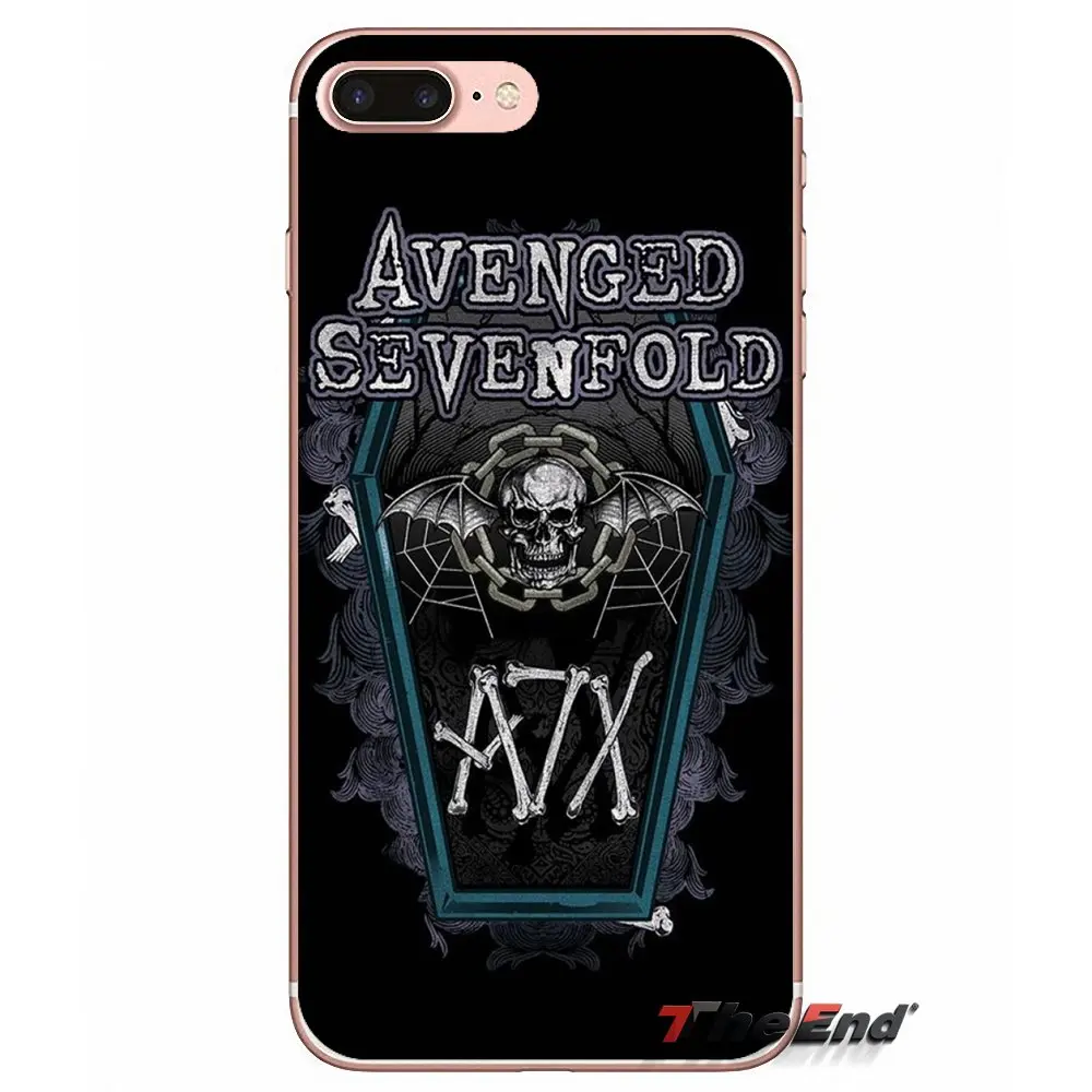 Для Samsung Galaxy J1 J2 J3 J5 J7 A3 A5 A7 2015 2016 2017 J530 J730 Fundas Coque Avenged Sevenfold мягкий чехол для сотового
