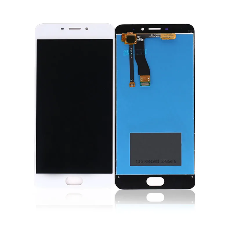 2 шт./лот ЖК дисплей для Meizu M5 Note кодирующий преобразователь сенсорного экрана в