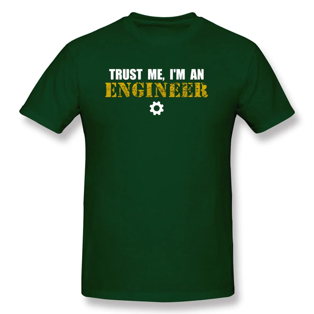 Cheap Mens T Shirt 80Trust-me-I-am-an-Engineer Leisure Tops Tees Father Day 100% Cotton Round Collar Tops T Shirt Short Sleeve 80Trust-me-I-am-an-Engineer dark