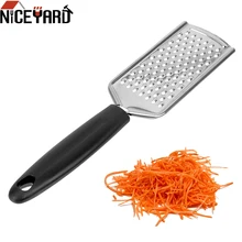 NICEYARD из нержавеющей стали сырный Терка картофель овощи слайсер для масла шлифовальный станок с длинной ручкой измельчитель для фруктов инструменты для приготовления пищи