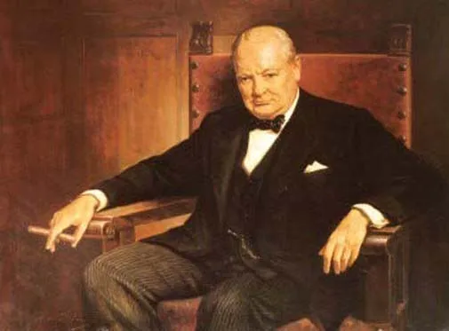 WINSTON CHURCHILL