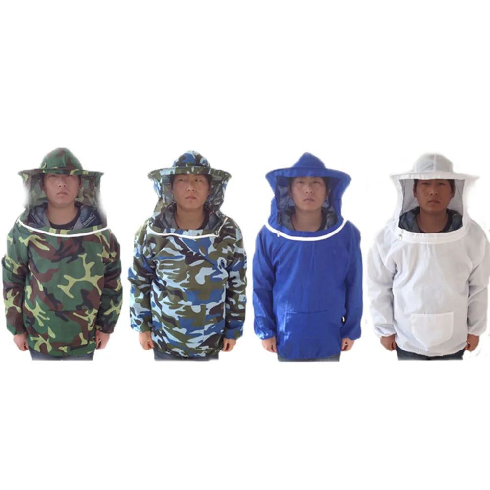 

Beekeeping Jacket Smock Protective Protector Bee Keeping Hat Sleeve Breathable Equipment SDF-SHIP
