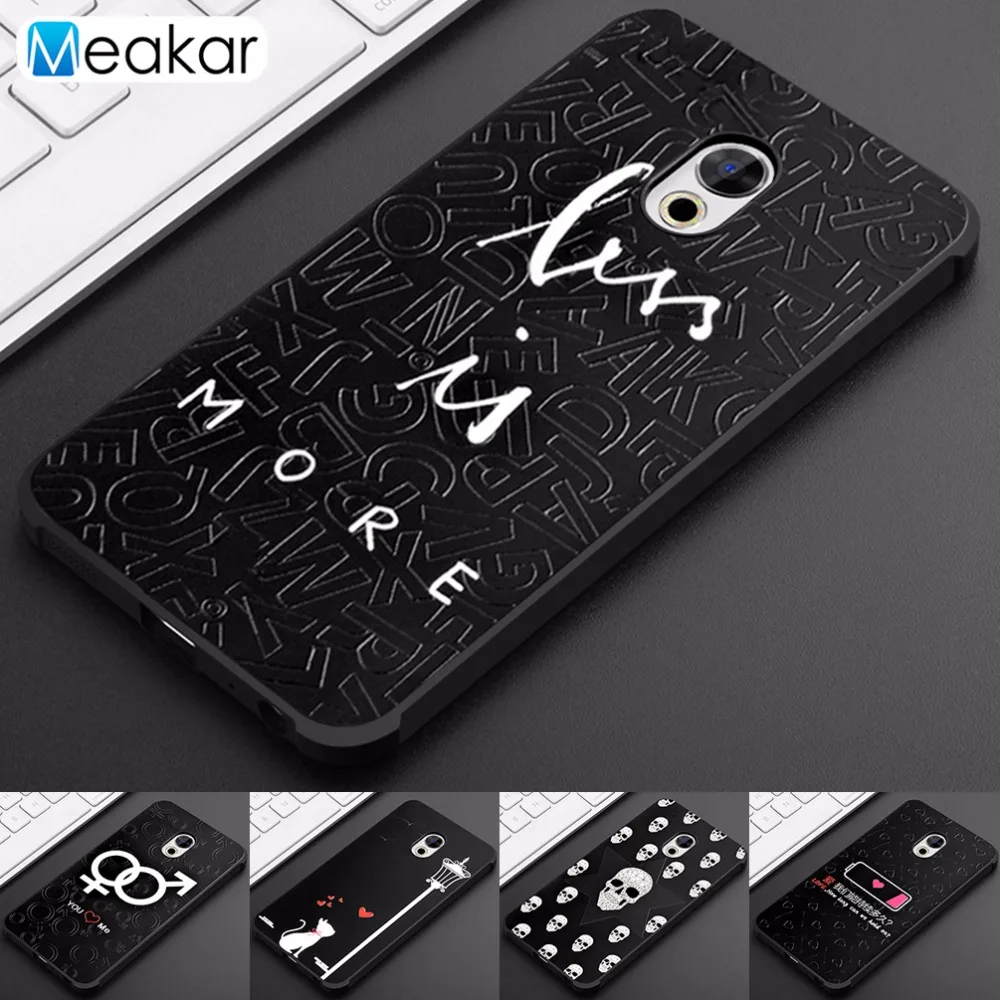 

Embossed painted shell 5.2For Meizu Pro 6 Case For Meizu Pro 6 Pro6 Cell Phone Back Cover Case