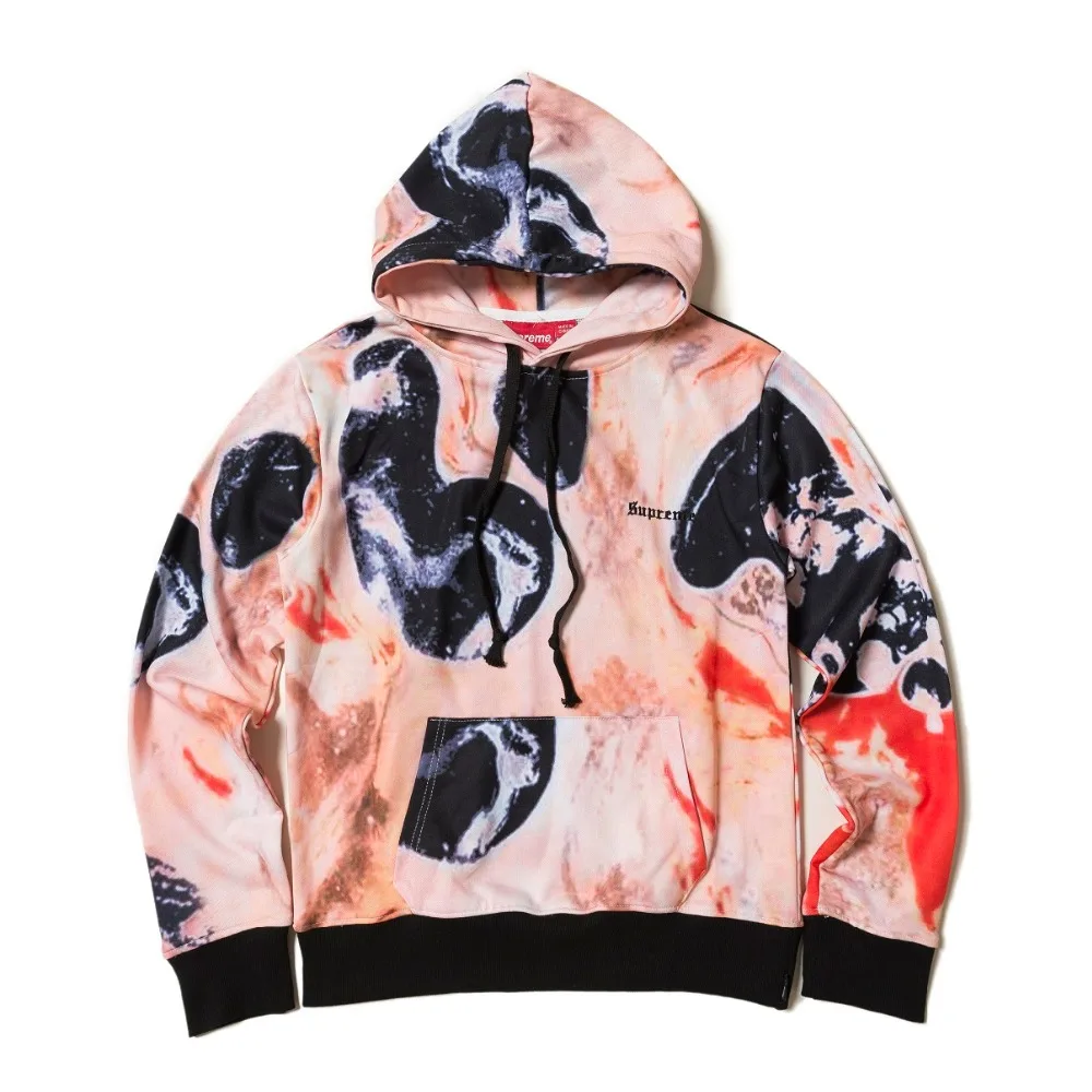 supreme hoodie monster