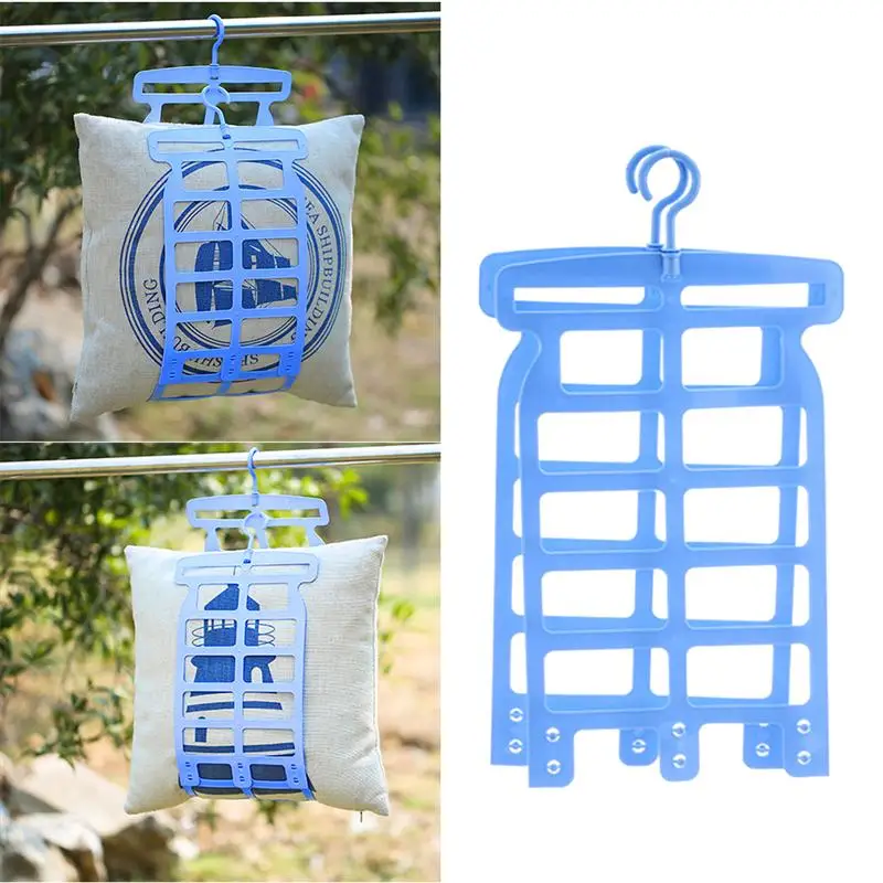 

2019 Pillow Drying Rack Frame Fixed Pillow Multifunctional Pillow Toys Drying Rack Drying Racks Hanging Racks Net Home Container