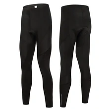 Fualrny чистый черный мужской велосипедный комбинезон Coolmax гелевая Подушка 19d лайкра MTB гоночный велосипед велосипедные брюки дышащие