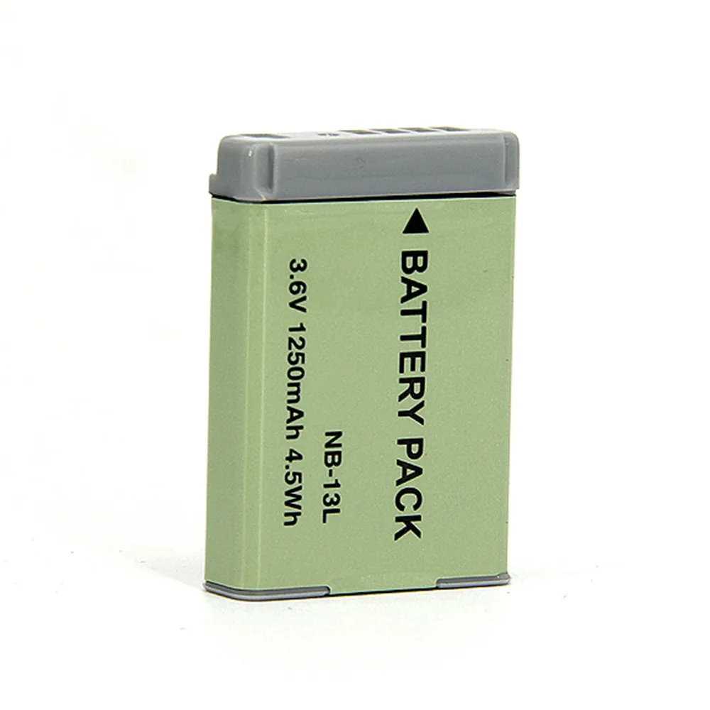 

Cncool3.6V 1250mAh NB-13L NB13L NB 13L Digital Camera Battery For Canon G7 X Mark II G7X PM165 G5 X G5X G9 X G9X SX620 SX720 HS