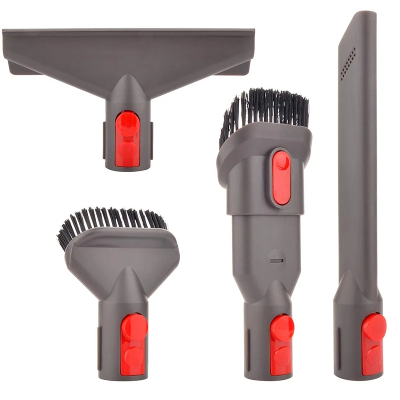 

HOT!Accessory Tool Kit Attachment Set for Dyson V7 V8 V10 Sv10 Sv11 Cordless Vacuum Cleaner,Quick Release Spare Part Tool Kit