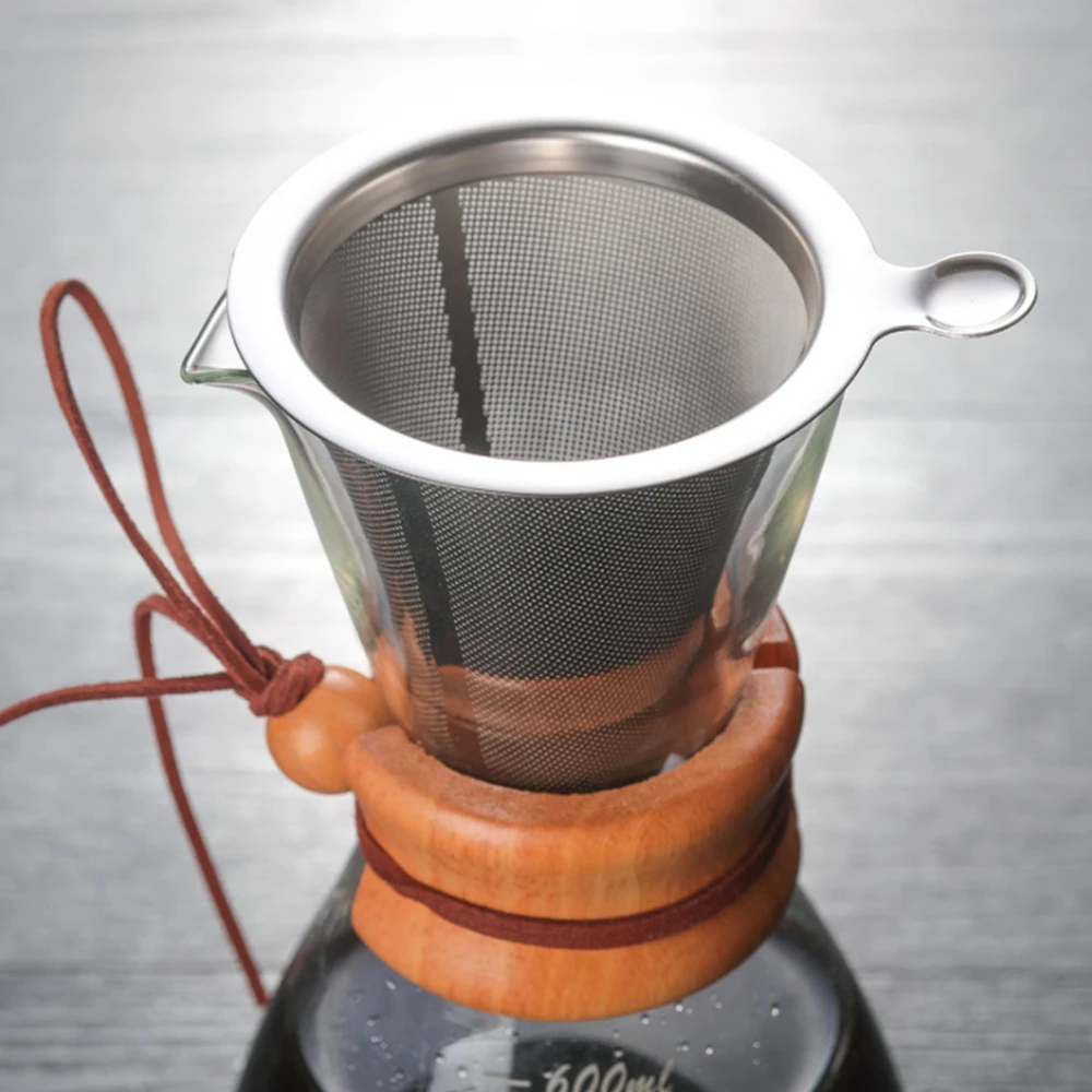 Эко кофе боросиликатного стекла V60 кувшин Expresso чайник Pour над кофейник с матальным фильтром аксессуары для кафе в запасе