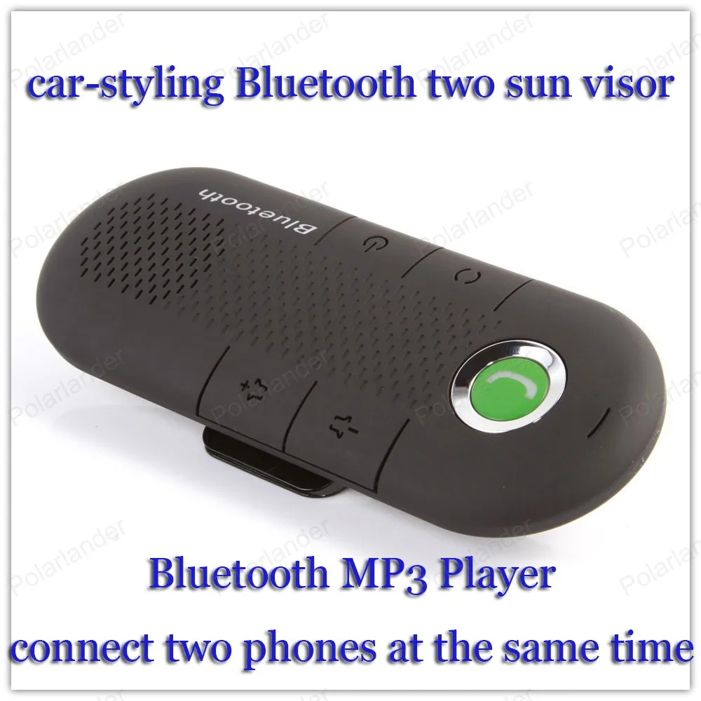 Новый Bluetooth мини автомобильный Стайлинг hands free Автомобиль тяга два