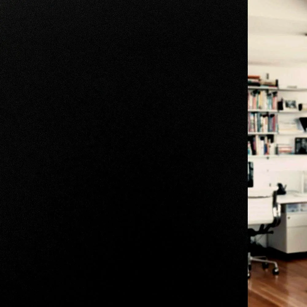 

Multiple sizes 100% Blocking Light Frosted Window Film,Vinyl Static Cling Non-adhesive Privacy Glass Sticker For Home Decoration