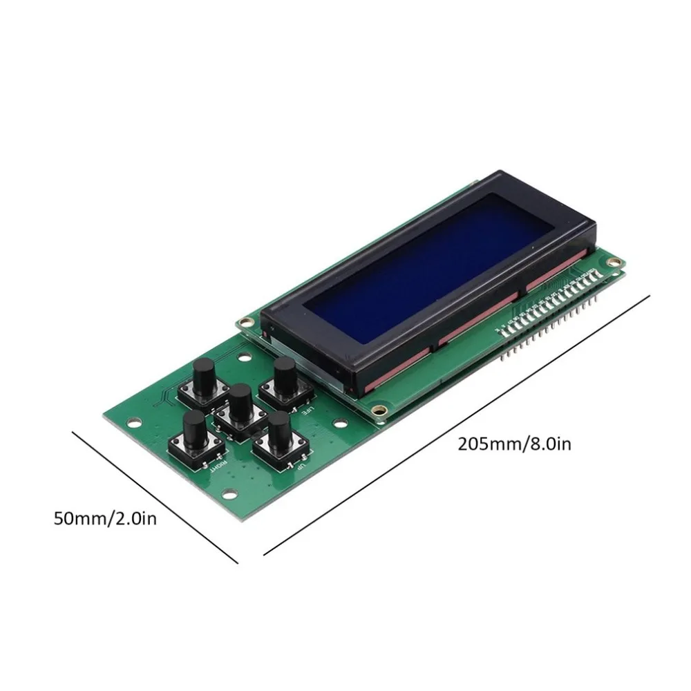 

Melzi2.0 Motherboard Control Board Mega 1284p 2004 LCD Smart Display Screen Module Professional 3D Printer Kit