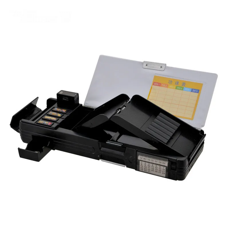 Goede Leuke Creatieve Etui Voor Jongens Multifunctionele Kinderen Cartoon Pennenbakje School Leerling Potlood Tas Boete Chancery Papelaria