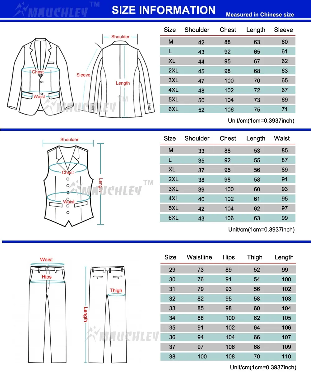   Men Slim Fit M-2XL -5XL