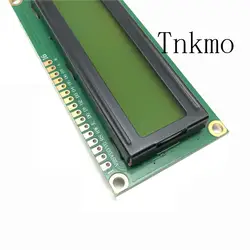 1 шт. lcd 1602 lcd монитор 1602 5 V зеленый экран и черный код lcd 1602A lcd-1602-5 V подсветка