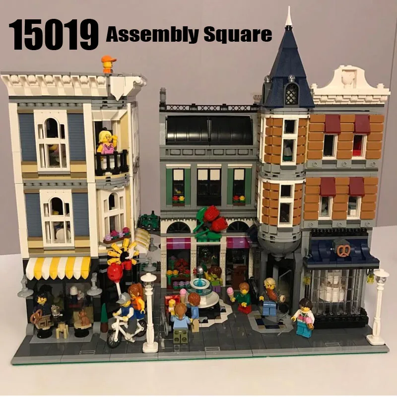 

Lepin 4122PCS MOC Series The Assembly Square Sets Model Building Blocks Kits Bricks Toys For Children