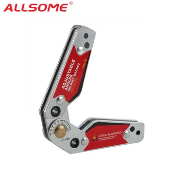 

ALLSOME 20-200 degree Adjustable Angles Welding Magnet/Neodymium Magnet Magnetic Welding Clamp WM10 HT2391