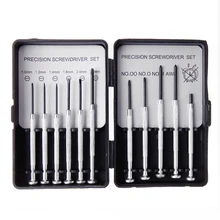Ensemble de tournevis de qualité 11 pièces/ensemble, Mini outils horlogers pour montre, bijoux, outils de réparation de lunettes