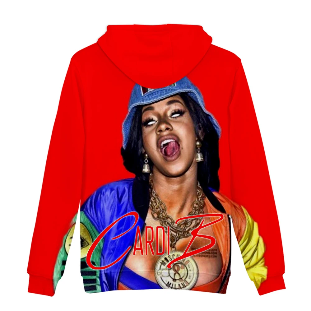 Хип хоп Cardi B толстовки 3D толстовки для женщин и мужчин 3D толстовки персонаж idol Cardi B толстовки для женщин мужчин плюс размер пуловеры XXS-4XL