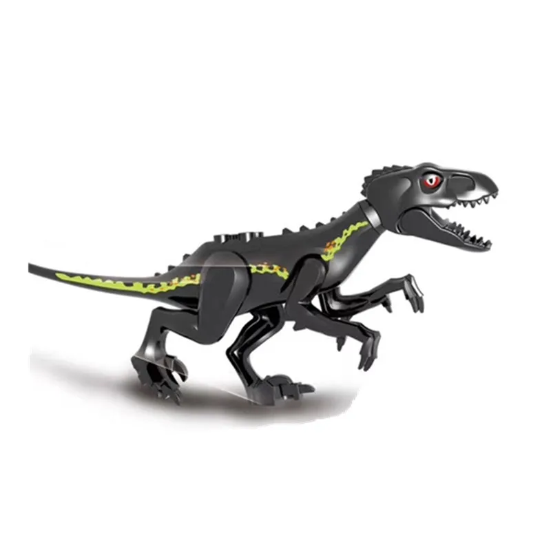 Одиночная продажа Парк Юрского периода Динозавр Indoraptor строительные блоки динозавр Экшн фигурки кирпичи сборочные игрушки для детей