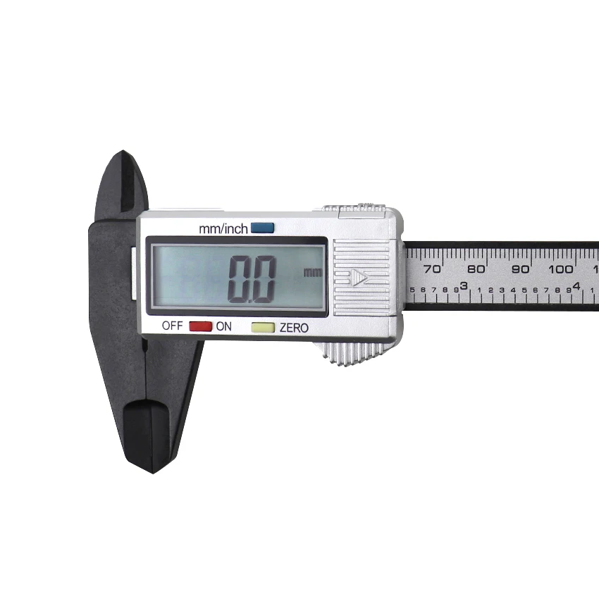 0-150mm Large LCD Screen Digital Calipers PA66 High Strength Plastic Calipers Factory Direct Supply Free Shipping