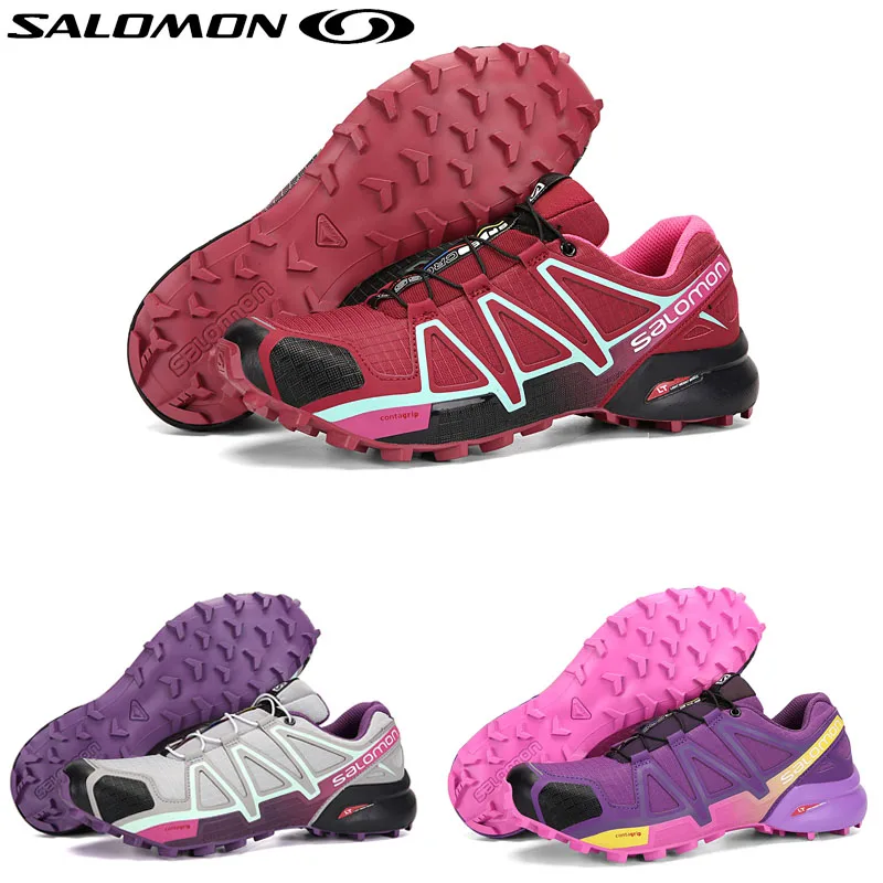 Salomon speed Cross 4 CS III женские кроссовки оригинальные уличные женские спортивные кроссовки speed cross 4 европейские размеры 36-41