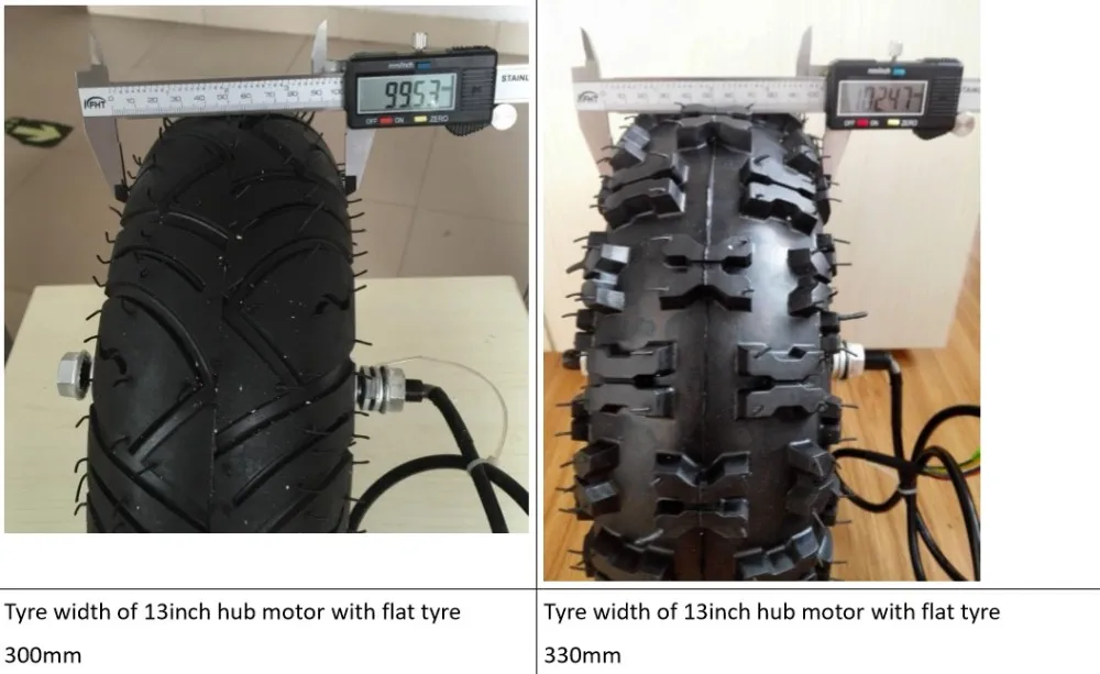 13 дюймов Ebike мотор колеса конверсионный комплект 13 ''внедорожный электродвигатель для ступицы колеса 24-48 В 350 Вт-800 Вт 12-50 км/ч с ножным ускорителем