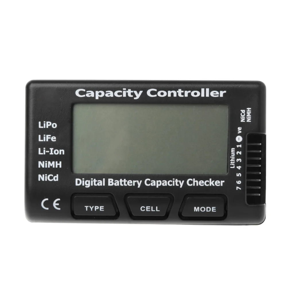 Цифровой аккумулятор устройство проверки емкости RC CellMeter 7 для LiPo LiFe Li-Ion NiMH Nicd O24 Прямая поставка