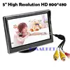 5 inch Color TFT LCD Mini Car Rear View Monitor Parking Rearview Monitor Screen For DVD VCD Reverse Camera SV003364# ► Фото 3/6