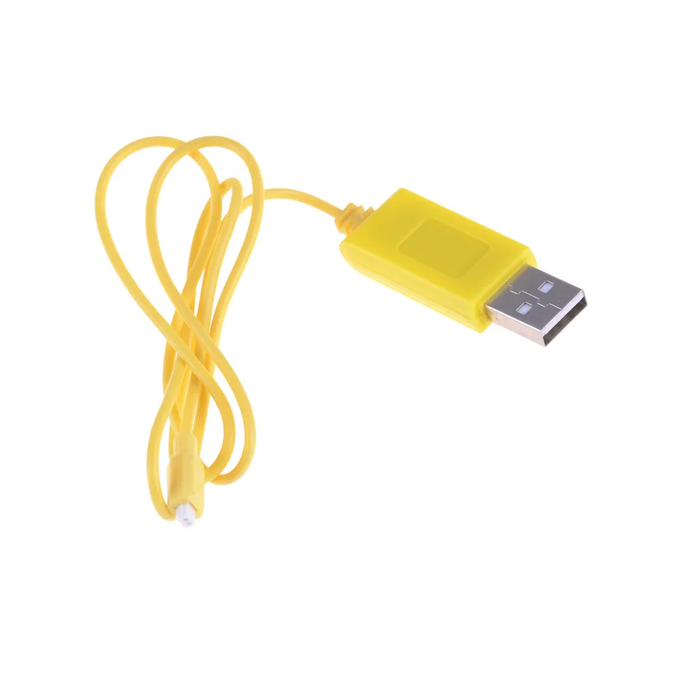 Новый 1 шт. желтый зарядный провод для самолета Запасные части USB RC Вертолет