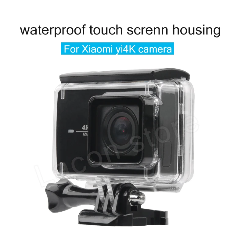 Подводный 35 м Сенсорный Водонепроницаемый защитный чехол для Xiaomi Yi 2 4k Action camera